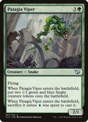 Patagia Viper card from Commander 2015