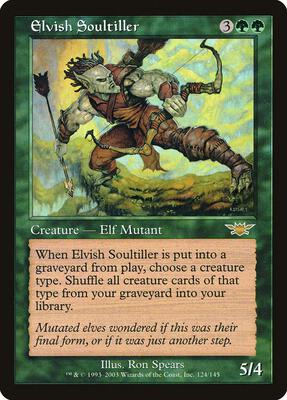 Elvish Soultiller card from Legions
