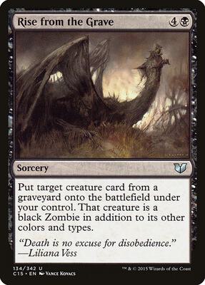Rise from the Grave card from Commander 2015