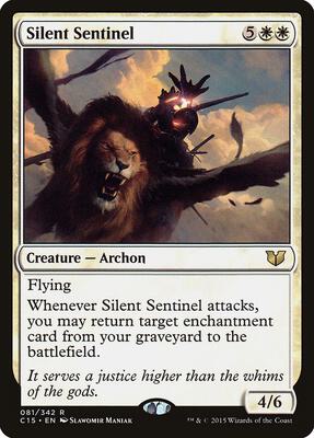 Silent Sentinel card from Commander 2015