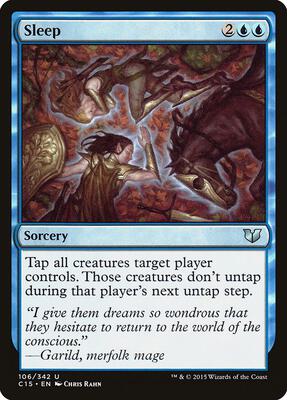 Sleep card from Commander 2015