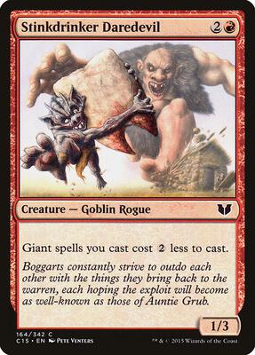 Stinkdrinker Daredevil card from Commander 2015