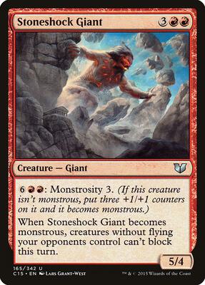 Stoneshock Giant card from Commander 2015