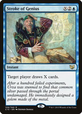 Stroke of Genius card from Commander 2015