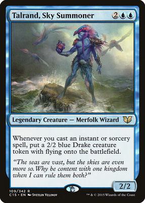 Talrand, Sky Summoner card from Commander 2015