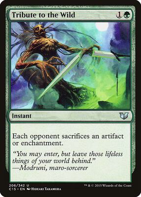 Tribute to the Wild card from Commander 2015