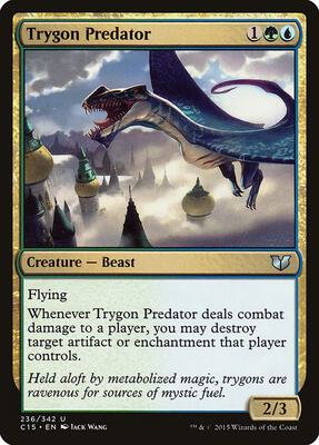Trygon Predator card from Commander 2015