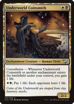 Underworld Coinsmith card from Commander 2015