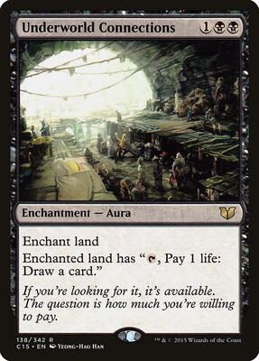Underworld Connections card from Commander 2015