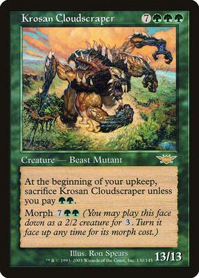 Krosan Cloudscraper card from Legions