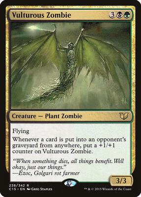 Vulturous Zombie card from Commander 2015
