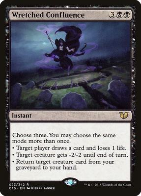 Wretched Confluence card from Commander 2015