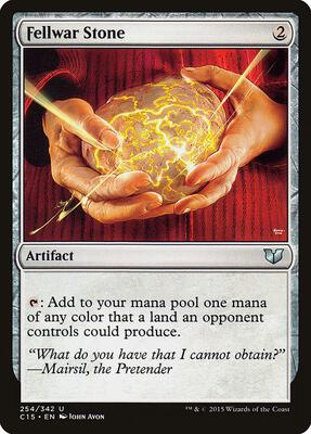 Fellwar Stone card from Commander 2015