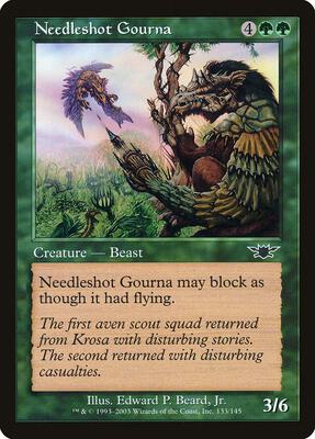 Needleshot Gourna card from Legions