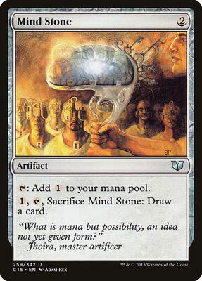 Mind Stone card from Commander 2015