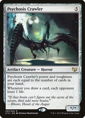 Psychosis Crawler card from Commander 2015