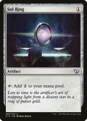 Sol Ring card from Commander 2015
