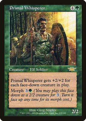 Primal Whisperer card from Legions