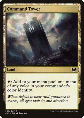 Command Tower card from Commander 2015