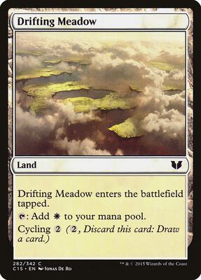 Drifting Meadow card from Commander 2015
