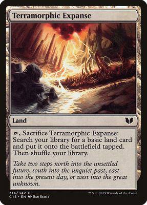 Terramorphic Expanse card from Commander 2015
