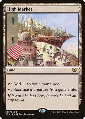 High Market card from Commander 2015