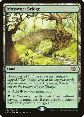 Mosswort Bridge card from Commander 2015