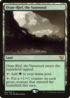 Oran-Rief, the Vastwood card from Commander 2015
