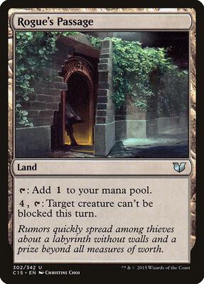 Rogue's Passage card from Commander 2015
