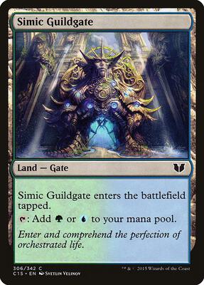 Simic Guildgate card from Commander 2015