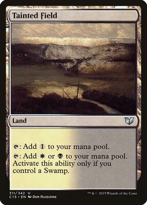 Tainted Field card from Commander 2015