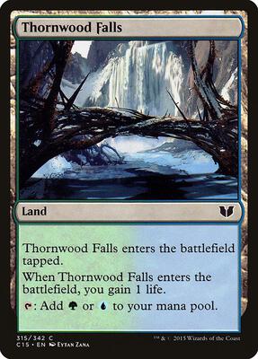 Thornwood Falls card from Commander 2015