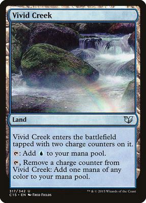 Vivid Creek card from Commander 2015