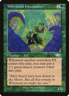Wirewood Hivemaster card from Legions