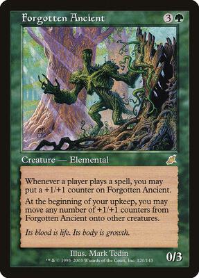 Forgotten Ancient card from Scourge
