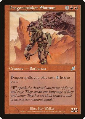 Dragonspeaker Shaman card from Scourge
