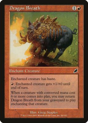 Dragon Breath card from Scourge