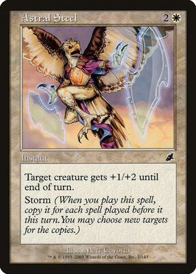 Astral Steel card from Scourge