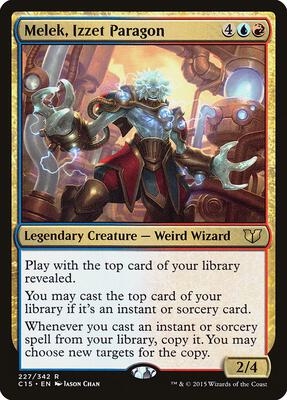Melek, Izzet Paragon card from Commander 2015