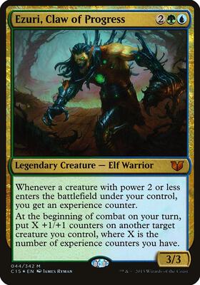 Ezuri, Claw of Progress (Commander 2015) card from Oversize Cards