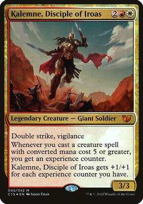 Kalemne, Disciple of Iroas (Commander 2015) card from Oversize Cards