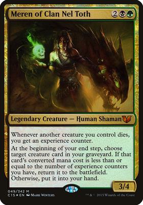 Meren of Clan Nel Toth (Commander 2015) card from Oversize Cards
