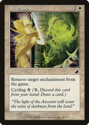 Wipe Clean card from Scourge