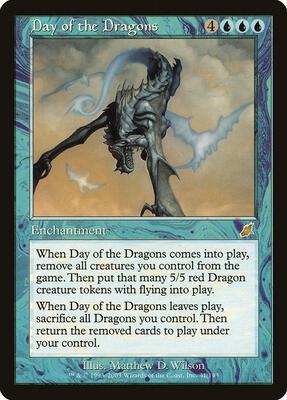 Day of the Dragons card from Scourge