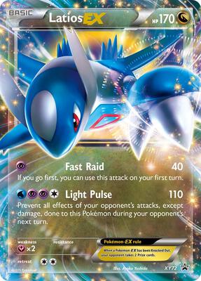 Latios EX card from XY Promos