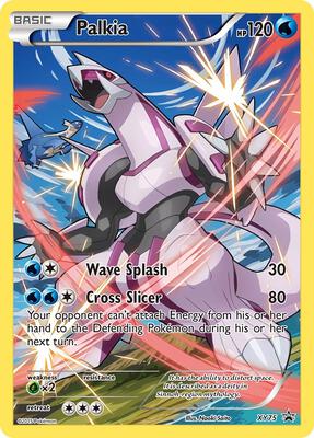 Palkia (Full Art Promo) card from XY Promos