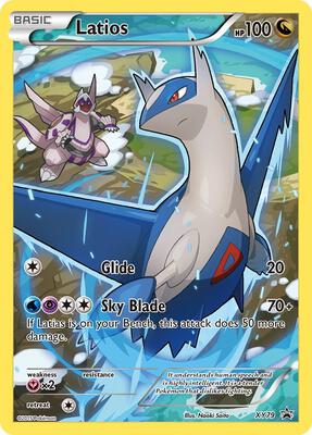 Latios (Full Art Promo) card from XY Promos