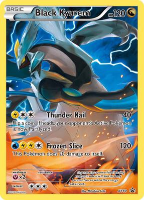 Black Kyurem - XY80 card from XY Promos