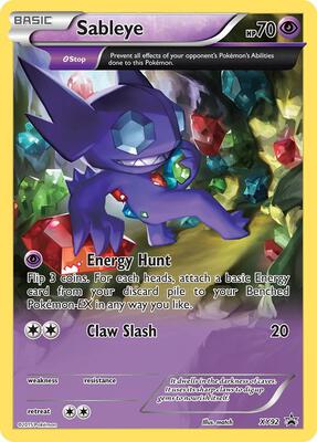 Sableye - XY92 card from XY Promos