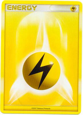 Lightning Energy (2007-2008 League Promo) card from League & Championship Cards